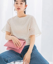 URBAN RESEARCH ROSSO | セミシアーカットジャガードブラウス(シャツ/ブラウス)