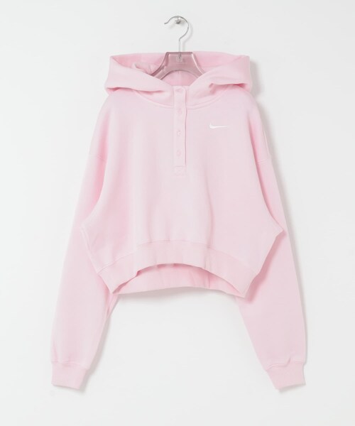 URBAN RESEARCH（アーバンリサーチ）の「NIKE　PHNX FLC OS CRP HNL（パーカー・レディース・663 PINK/010 BLACK/043 P PT/133 SAIL/502 TATTOO・M）」の2枚目の写真