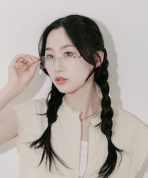 SMELLY | リムレススクエアダテメガネ(メガネ)