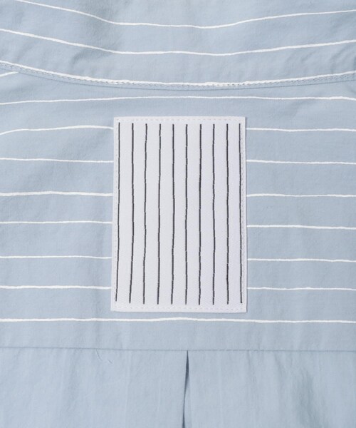 URBAN RESEARCH（アーバンリサーチ）の「SFC　COTTON STRIPE KUNG FU SHIRT（シャツ/ブラウス・メンズ・WHITE/SAX・M/L/XL/XXL）」の15枚目の写真