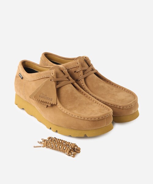 Saturdays NYC（サタデーズ ニューヨークシティ ）の「Clarks Wallabee GTX（スニーカー・メンズ・ブラック/キャメル・25.5/26.0/26.5）」の4枚目の写真