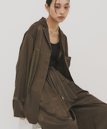 KBF | ルーズサテンシャツ(シャツ/ブラウス)
