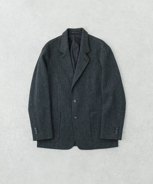 URBAN RESEARCH（アーバンリサーチ）の「new basic　VINTAGE WOOL TWEED JACKET（テーラードジャケット・メンズ・BROWN/CHARCOAL・M/L/XL）」の13枚目の写真