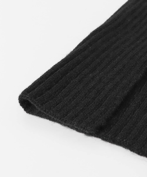 RODE SKO（ロデスコ）の「2WAYリブネックウォーマー（ネックウォーマー/スヌード・レディース・BEIGE/BLACK/GRAY・one）」の10枚目の写真