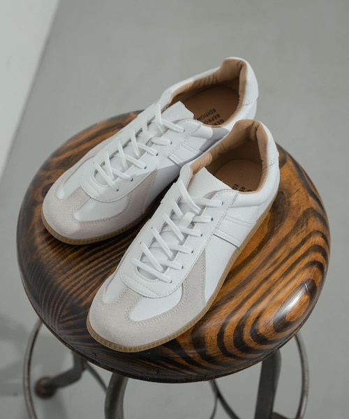 SENSE OF PLACE by URBAN RESEARCH（センスオブプレイスバイアーバンリサーチ）の「GERMAN TRAINER　GERMAN TRAINER（スニーカー・メンズ・BLACK/WHITE・41/42/43）」の5枚目の写真