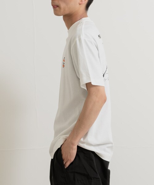 THE GOODLAND MARKET（ザグッドランドマーケット）の「ザ グッドランド マーケット　TGM T-SHIRTS by ナガシまモモA（Tシャツ/カットソー・メンズ・PURPLE/BLACK・M/L）」の6枚目の写真