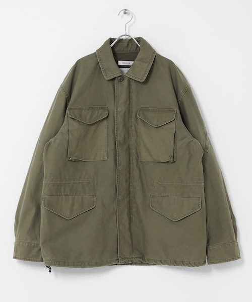 EKAL（エカル）の「nonnative　TROOPER JKT COTTON BACK SATIN VW WITH WINDSTOPPER（ブルゾン・メンズ・BLACK/OLIVE/NAVY・2/3）」の13枚目の写真