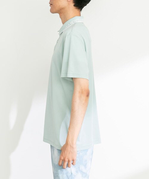URBAN RESEARCH Sonny Label（アーバンリサーチサニーレーベル）の「NEW ERA GOLF　SHORT-SLEEVE COLLAR LOGO POLO（ポロシャツ・メンズ・BLU・M/L）」の4枚目の写真