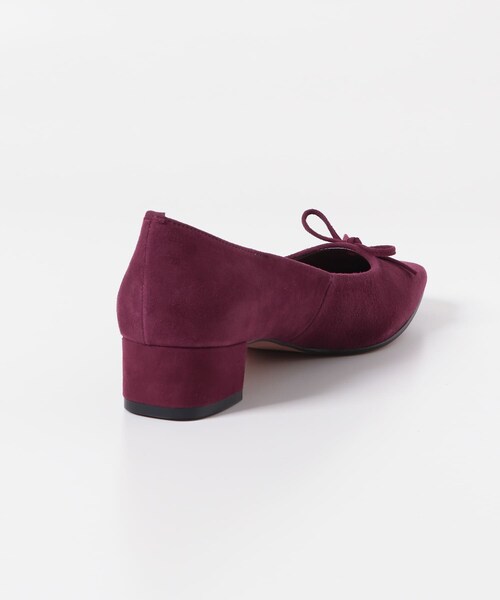 URBAN RESEARCH ROSSO（アーバンリサーチロッソ）の「シープスエードバレエシューズ（バレエシューズ・レディース・charcoal/bordeaux・36/37/38）」の13枚目の写真