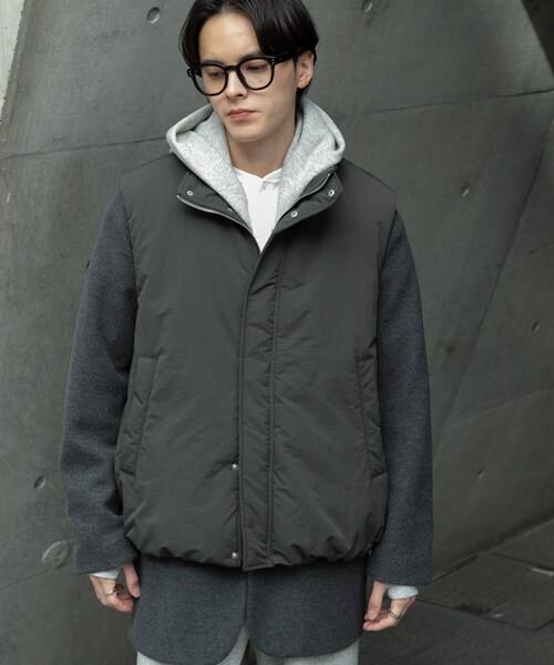 SENSE OF PLACE by URBAN RESEARCH（センスオブプレイスバイアーバンリサーチ）の「ナイロンユーティリティーベスト（その他アウター・メンズ・BLACK/CHARCOAL・M/L）」の15枚目の写真