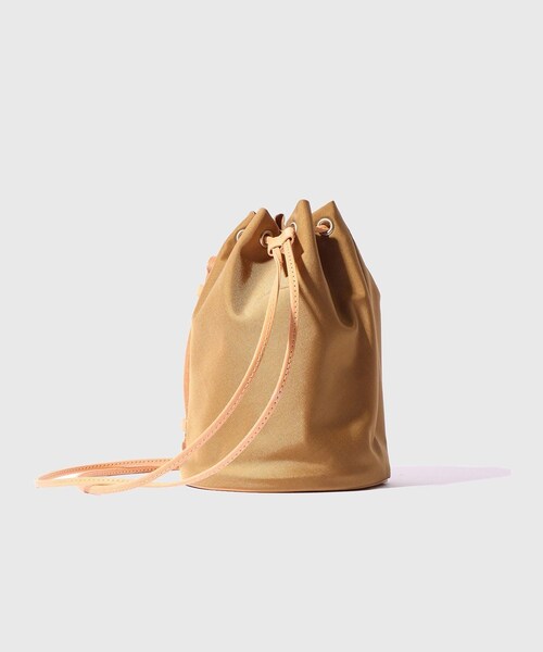 ADAM ET ROPE'（アダムエロペ）の「【AURALEE/オーラリー】CORDURA NYLON SMALL SHOULDER BAG MADE BY AETA（ショルダーバッグ・メンズ・ブラック/ブラウン・F）」の5枚目の写真