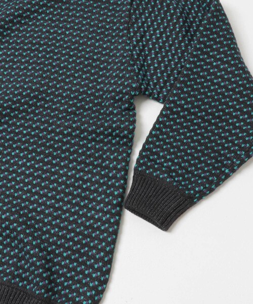 URBAN RESEARCH DOORS(アーバンリサーチドアーズ)の「L.L.Bean JAPAN EDITION Wayne Sweater Birds-Eye(ニット/セーター・メンズ・GRY/WHT/CHR/PLM・M/L/XL)」の10枚目の写真