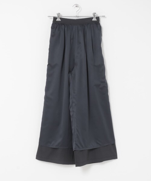 URBAN RESEARCH ROSSO（アーバンリサーチロッソ）の「ライトタックイージーワイドパンツ（その他パンツ・レディース・BEIGE/DARKNAVY・Free）」の22枚目の写真