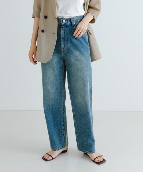 URBAN RESEARCH（アーバンリサーチ）の「『4サイズ展開』new basic　ストレートフィットデニムパンツ（デニムパンツ・レディース・IND.BEIGE/INDIGO・36/38/40/42）」の7枚目の写真