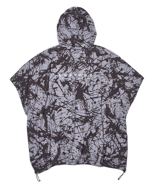 EKAL(エカル)の「mountain research Splatrail Poncho(レインコート/ポンチョ・メンズ・Gray CCL・One)」の7枚目の写真