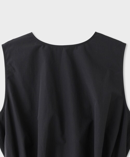 ROPE'(ロペ)の「【一部店舗限定】【REALM(レルム)】COTTON TAFFETA COLOR-BLOCKED DRESS|切り替えワンピース(ワンピース・レディース・ブラック/カーキ・38)」の21枚目の写真