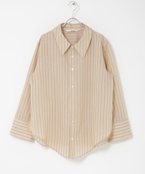 THE GOODLAND MARKET（ザグッドランドマーケット）の「cwtch　STRIPE 2WAY SHIRT（シャツ/ブラウス・レディース・MINT/ORANGE・Free）」の21枚目の写真