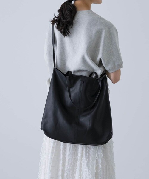 かぐれ(カグレ)の「Morphee 3WAY LARGE TOTE(トートバッグ・レディース・BLACK・L)」の5枚目の写真