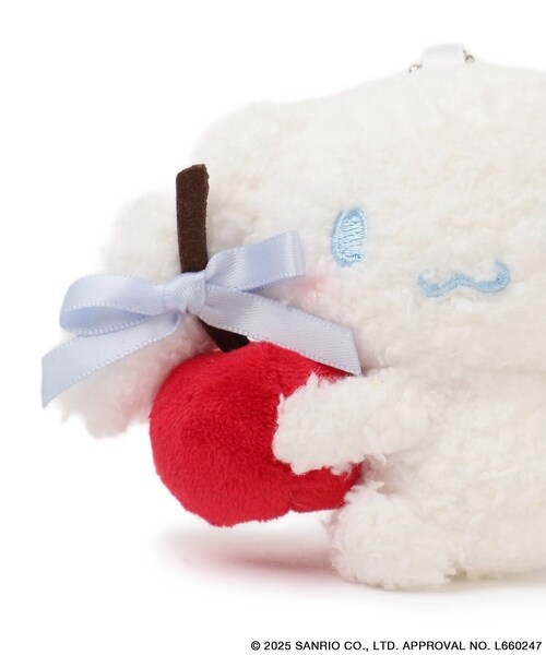 VIS(ビス)の「【シナモロール】VIS別注ぬいぐるみチャーム(チャーム・レディース・ホワイト系・F)」の10枚目の写真