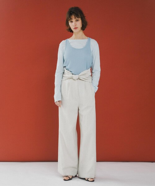 LAATO（ラート）の「twist bustier（キャミソール・レディース・シャドウ/クリーム・Free）」の11枚目の写真