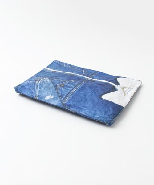 URBAN RESEARCH Sonny Label（アーバンリサーチサニーレーベル）の「MATATABI　Print Clutch Bag（クラッチバッグ・メンズ・DenimJkt・one）」の4枚目の写真