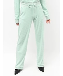 JUICY COUTURE | GYDA×Juicy Couture GG JC Emboss Big Bling Velour Track Pants(スウェットパンツ)
