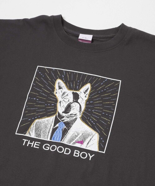 THE GOODLAND MARKET（ザグッドランドマーケット）の「ザ グッドランド マーケット　GOOD BOY TEE（Tシャツ/カットソー・メンズ・DALS WH/DALS BK/BOSTONS WH/BOSTONS BK・S/M/L）」の22枚目の写真