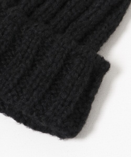 ITEMS URBANRESEARCH（アイテムズ アーバンリサーチ）の「リブニットビーニー（ニットキャップ/ビーニー・レディース・GREGE/BLK/GRY・-）」の6枚目の写真