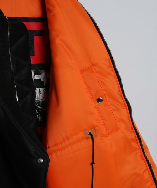 ADAM ET ROPE'（アダムエロペ）の「MENS【TTT_MSW】KIMONO MA-1（MA-1・メンズ・ブラック・L/M）」の14枚目の写真