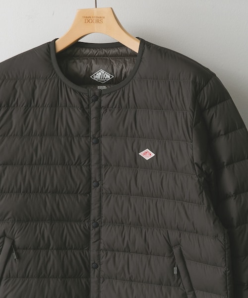 URBAN RESEARCH DOORS(アーバンリサーチドアーズ)の「DANTON INNER DOWN CREWNECK JACKET(その他アウター・メンズ・NAVY/BLACK/OLIVE/SAND BEIGE/IRON/LT.BROWN・M/L/XL)」の5枚目の写真