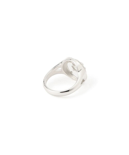 ADAM ET ROPE'(アダムエロペ)の「【J'aDoRe・店舗限定】【MALUS /マリュス】Crystal smile ring(リング・レディース・シルバー・10/11/12)」の10枚目の写真