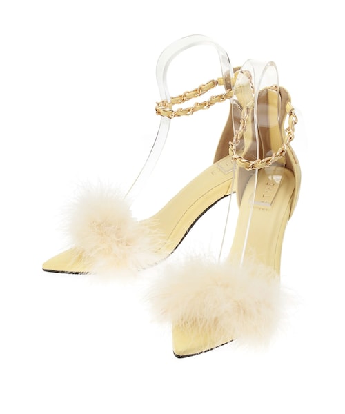 EATME（イートミー）の「フェザーチェーンサンダル（サンダル・レディース・ブラック/イエロー/ブルー・S/M/L）」の15枚目の写真