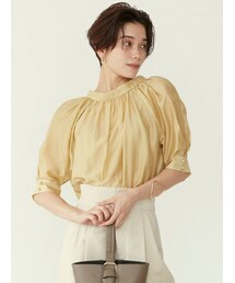 LAGUNAMOON | ロールネックリボンブラウス(シャツ/ブラウス)