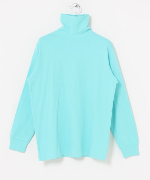 URBAN RESEARCH(アーバンリサーチ)の「DRESS Cotton Plane Turtleneck(Tシャツ/カットソー・メンズ・WHITE/BLACK/SAGE GREEN/NAVY/ORANGE/PURPLE/TURQUOISE・M/L)」の5枚目の写真