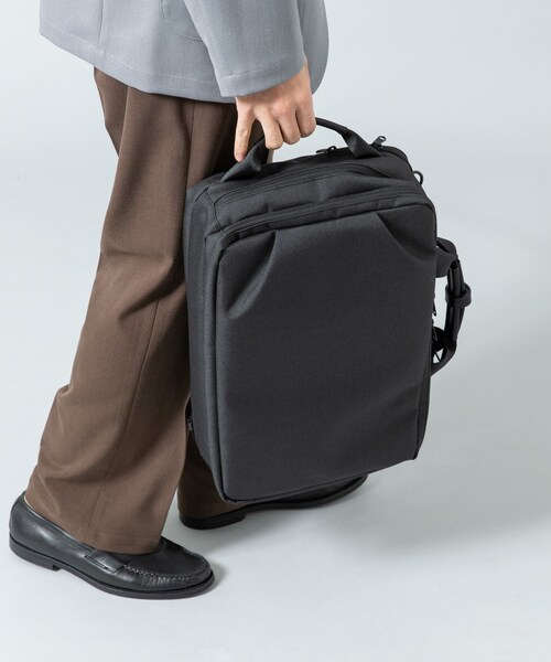 RODE SKO（ロデスコ）の「撥水タック3WAYリュックサック（バックパック/リュック・メンズ・BLACK/CHARCOAL・one）」の8枚目の写真