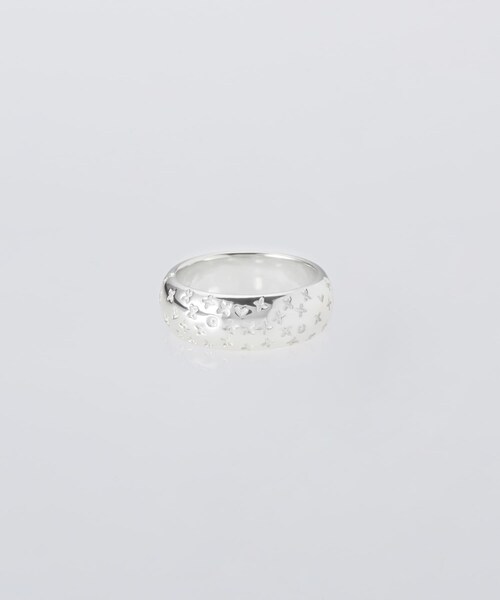 URBAN RESEARCH(アーバンリサーチ)の「XOLO Letter Ring -Wide-(リング・メンズ・SILVER・L)」の2枚目の写真