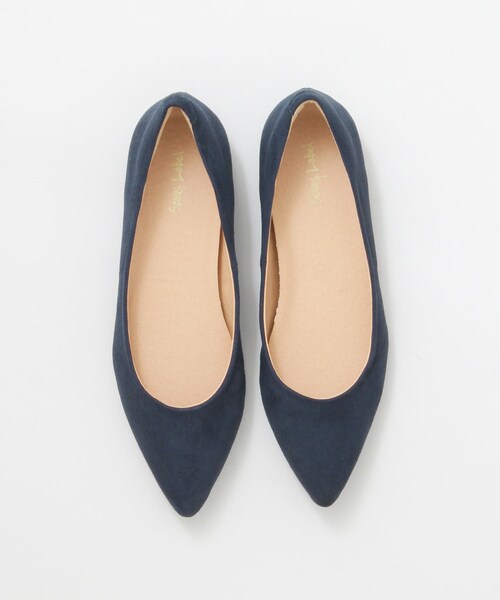 URBAN RESEARCH Sonny Label（アーバンリサーチサニーレーベル）の「コンフォートポインテッドフラットパンプス∴（パンプス・レディース・レッド/ブラック/ネイビー・23/23.5/24/24.5）」の10枚目の写真