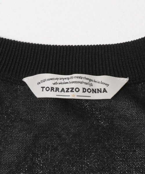 URBAN RESEARCH ROSSO（アーバンリサーチロッソ）の「Torrazzo Donna　CORD LACE SHEER CARDIGAN（カーディガン/ボレロ・レディース・WHITE/BLACK/GRAY・Free）」の11枚目の写真