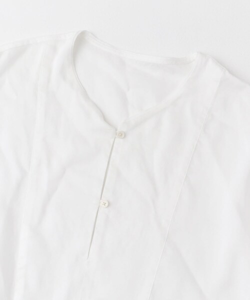 URBAN RESEARCH DOORS（アーバンリサーチドアーズ）の「リネンブレンドドロストチュニック（チュニック・レディース・OFF/NATURAL/INK BLK・M）」の16枚目の写真