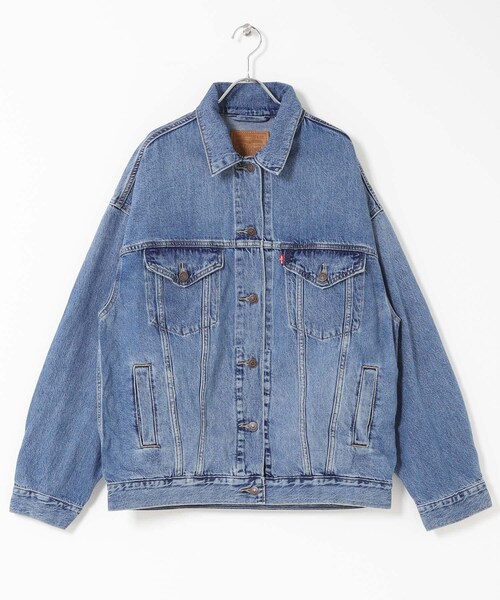 URBAN RESEARCH Sonny Label（アーバンリサーチサニーレーベル）の「LEVI’S　XL WOMENS TRUCKER（デニムジャケット・レディース・M INDIGO・S）」の2枚目の写真