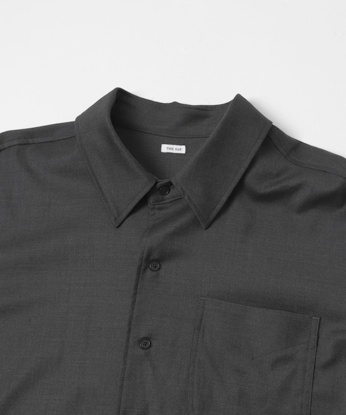 URBAN RESEARCH(アーバンリサーチ)の「THE DAY WOOL SILK CHORE JACKET(カバーオール・メンズ・BLACK/CHARCOAL・1/2)」の13枚目の写真