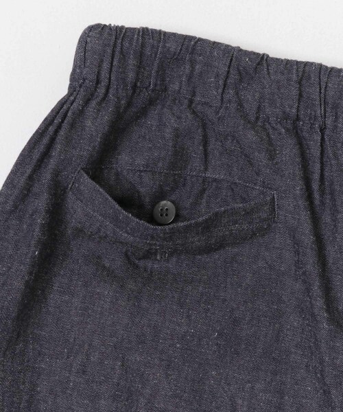 URBAN RESEARCH（アーバンリサーチ）の「Cale　コットンリネンラミーデニムパンツ（デニムパンツ・メンズ・ネイビー・3/4）」の11枚目の写真