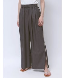 Ungrid | ラインデザインラフタックパンツ(その他パンツ)