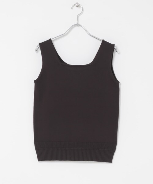 ITEMS URBANRESEARCH(アイテムズ アーバンリサーチ)の「『洗濯可』2WAYニットタンクトップ(ニット/セーター・レディース・OFF/GRN/BLK/BRN/BRD・Free)」の18枚目の写真