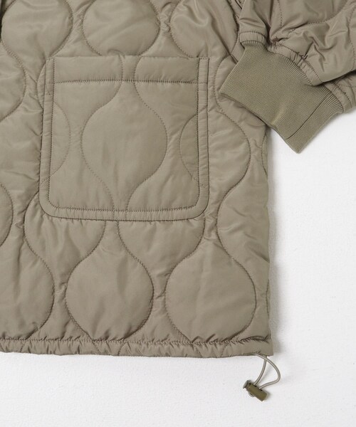 URBAN RESEARCH DOORS(アーバンリサーチドアーズ)の「FORK&SPOON SORONAリバーシブルブルゾン(ブルゾン・レディース・BLACK/BEIGE/KHAKI・1)」の10枚目の写真