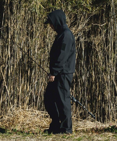 URBAN RESEARCH（アーバンリサーチ）の「ELECTRIC　EX WATER REPELLENT ZIP JK（テーラードジャケット・メンズ・BLACK/CHARCOAL・L/XL）」の4枚目の写真