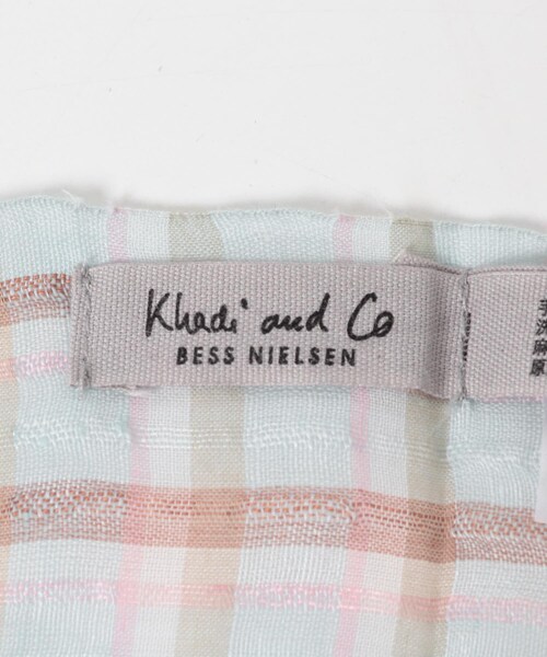 かぐれ（カグレ）の「Khadi&co　LINEN COTTON STOLE（ストール/ショール・レディース・GRYCK/PKCK・Free）」の12枚目の写真