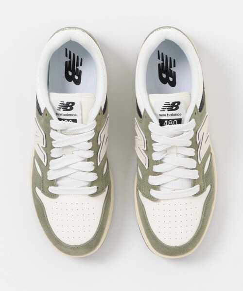 URBAN RESEARCH DOORS（アーバンリサーチドアーズ）の「NEW BALANCE　BB480PEO（スニーカー・メンズ・KHK/WHT・26/26.5/27/27.5/28/28.5/29）」の4枚目の写真