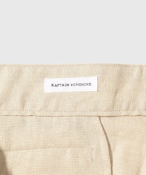 ADAM ET ROPE'(アダムエロペ)の「【KAPTAIN SUNSHINE/キャプテンサンシャイン】Gurkha Shorts(その他パンツ・メンズ・ブラック/キナリ・2/3/4)」の13枚目の写真