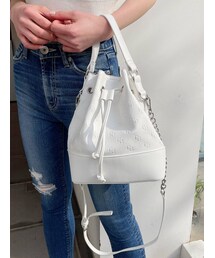 GYDA | GG PATTERN エンボス2WAY drewstringバッグ(ハンドバッグ)